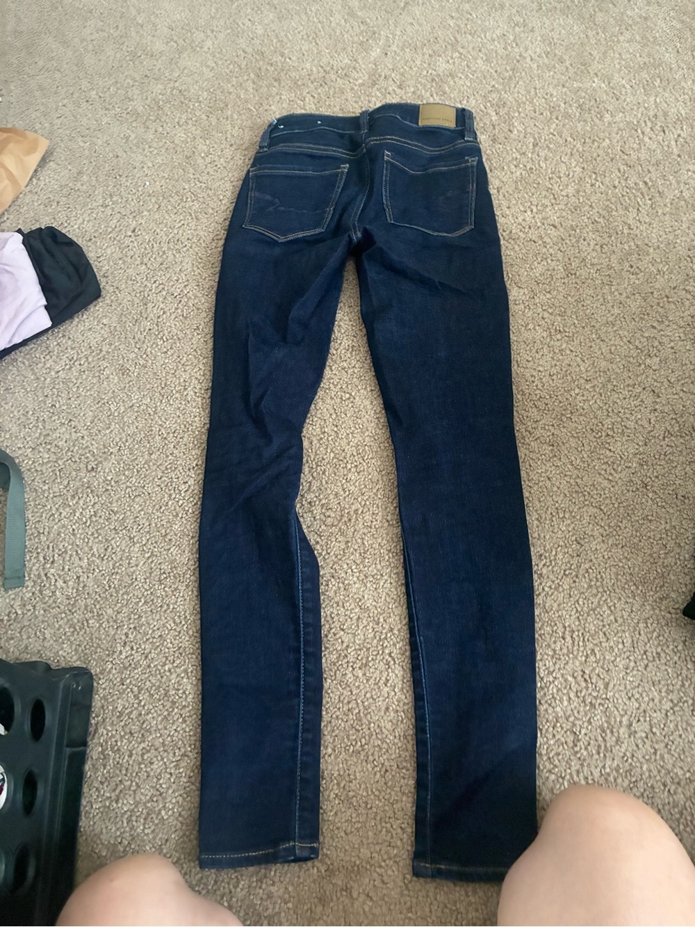 American Eagle Outfitters Dark Indigo Skinny Jeans